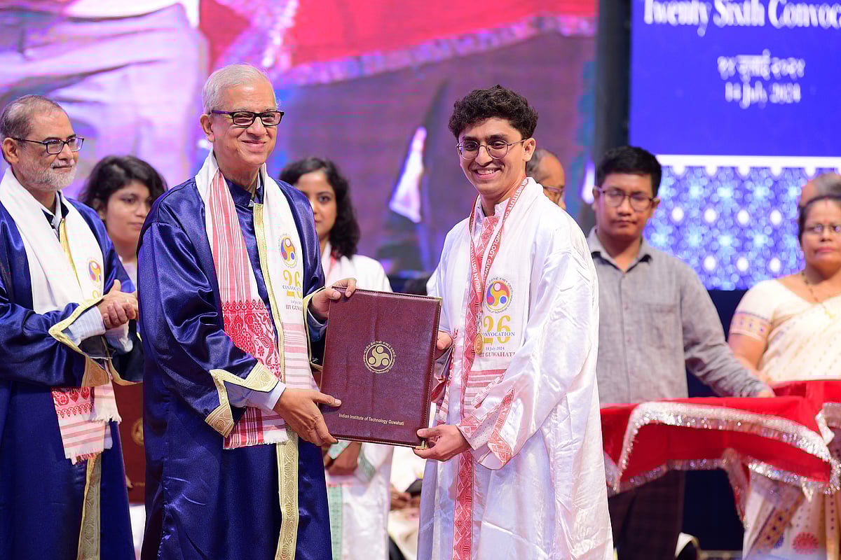 Vedant Gaurang Shah President of India Gold Medal Winner